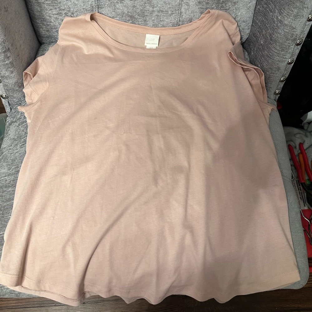 H&M Basics Light Pink T-Shirt